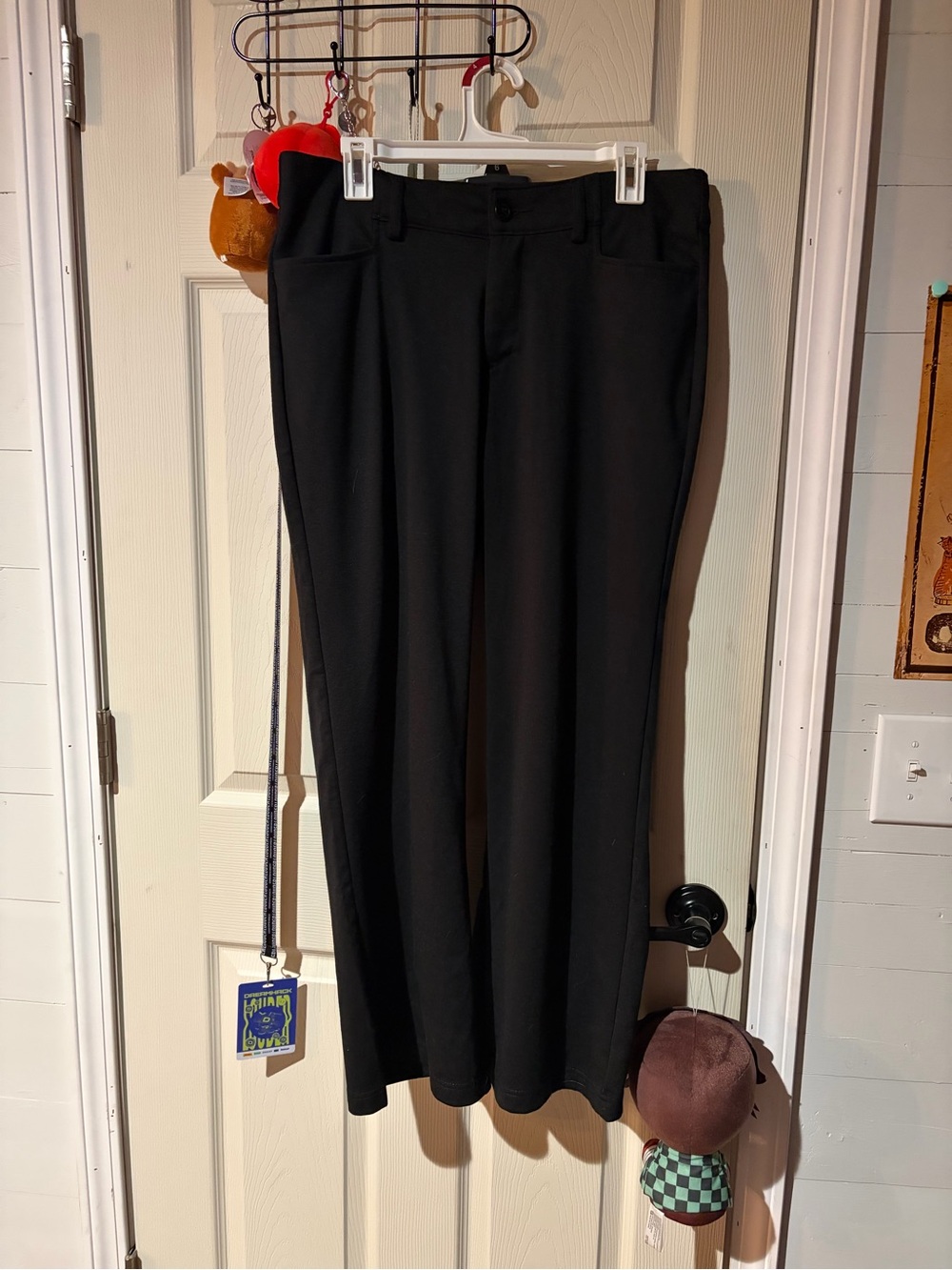 Black woMen's Dress Pants - Classic Straight Fit